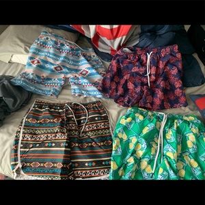 Mens 7”-5” bathing suits